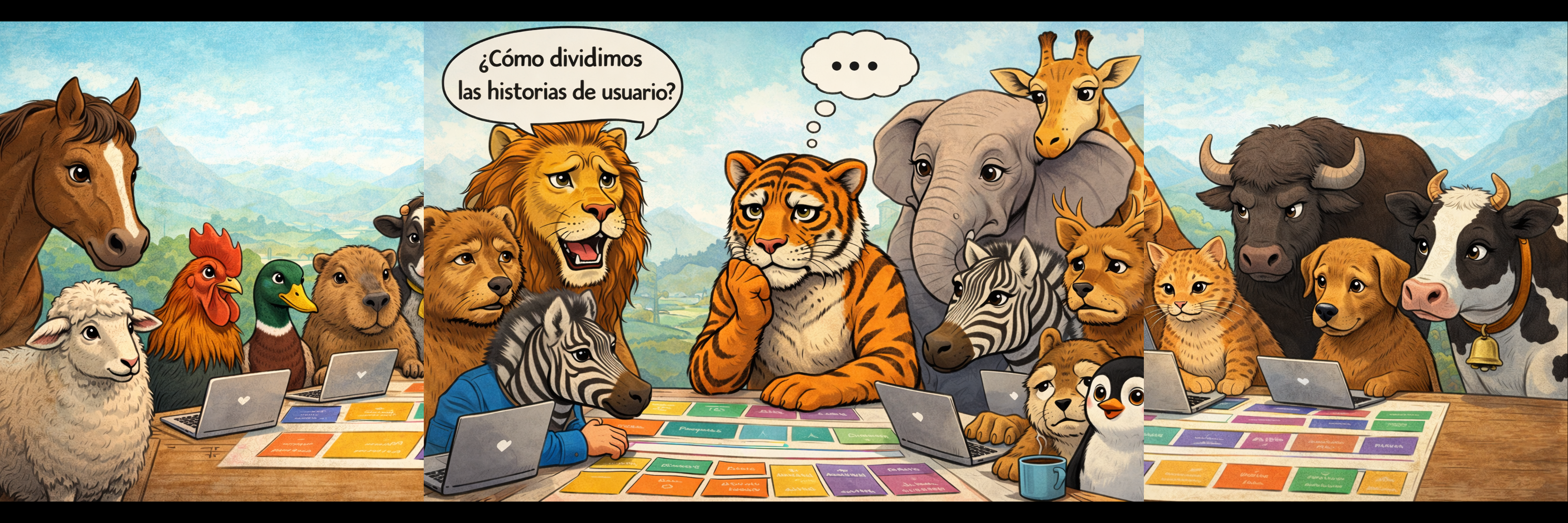 Cómo dividir historias de usuario en serio (sin dibujos de autos)