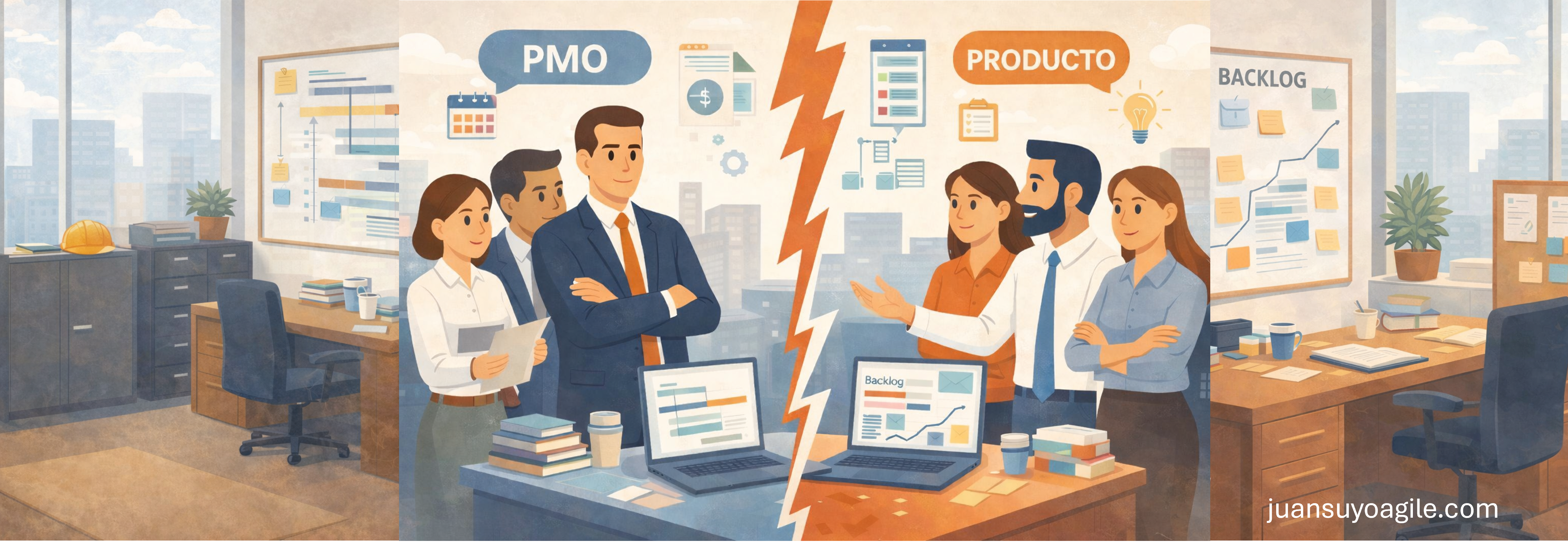 Cuando la PMO y Producto chocan