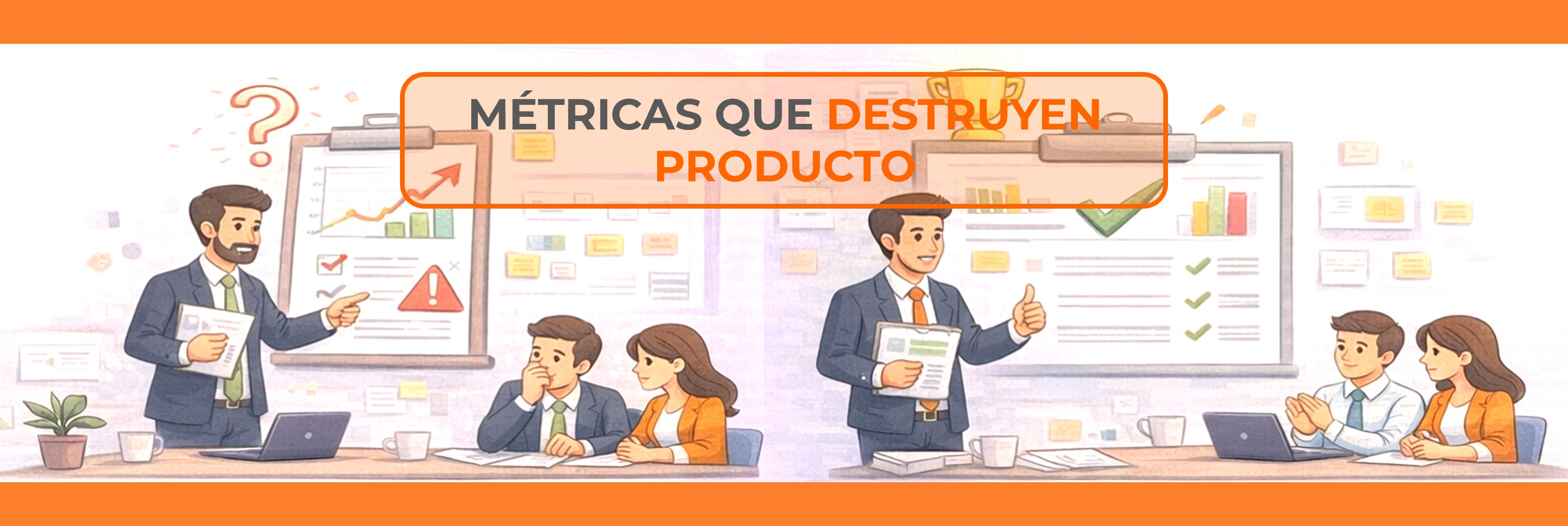 Métricas que destruyen producto